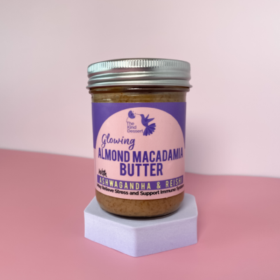 GLOWING ALMOND MACADAMIA BUTTER